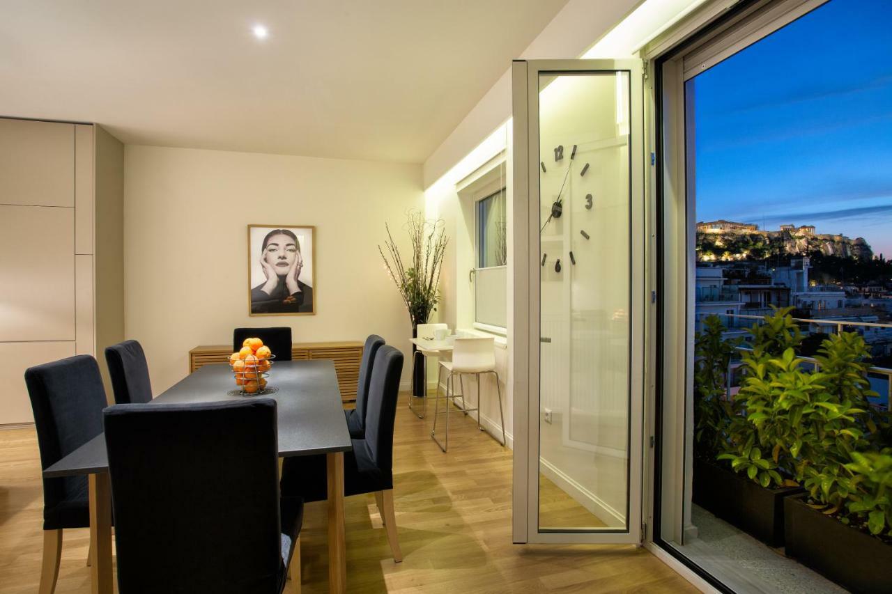 Central Acropolis View Apartment Athena Bagian luar foto