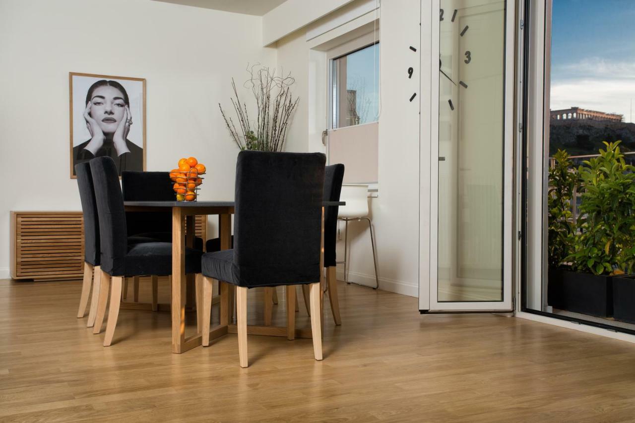Central Acropolis View Apartment Athena Bagian luar foto