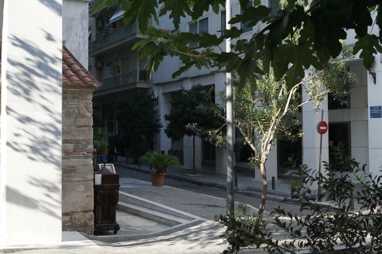 Central Acropolis View Apartment Athena Bagian luar foto